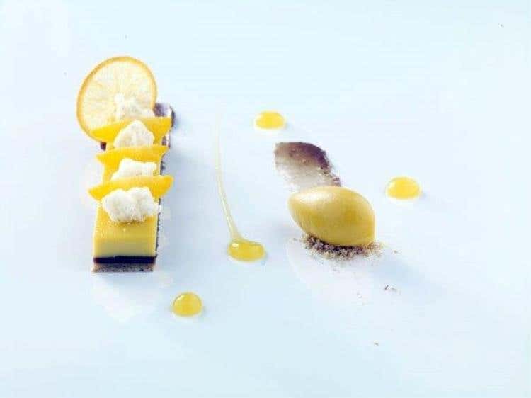 Torta alla Vaniglia, Datteri, Arance